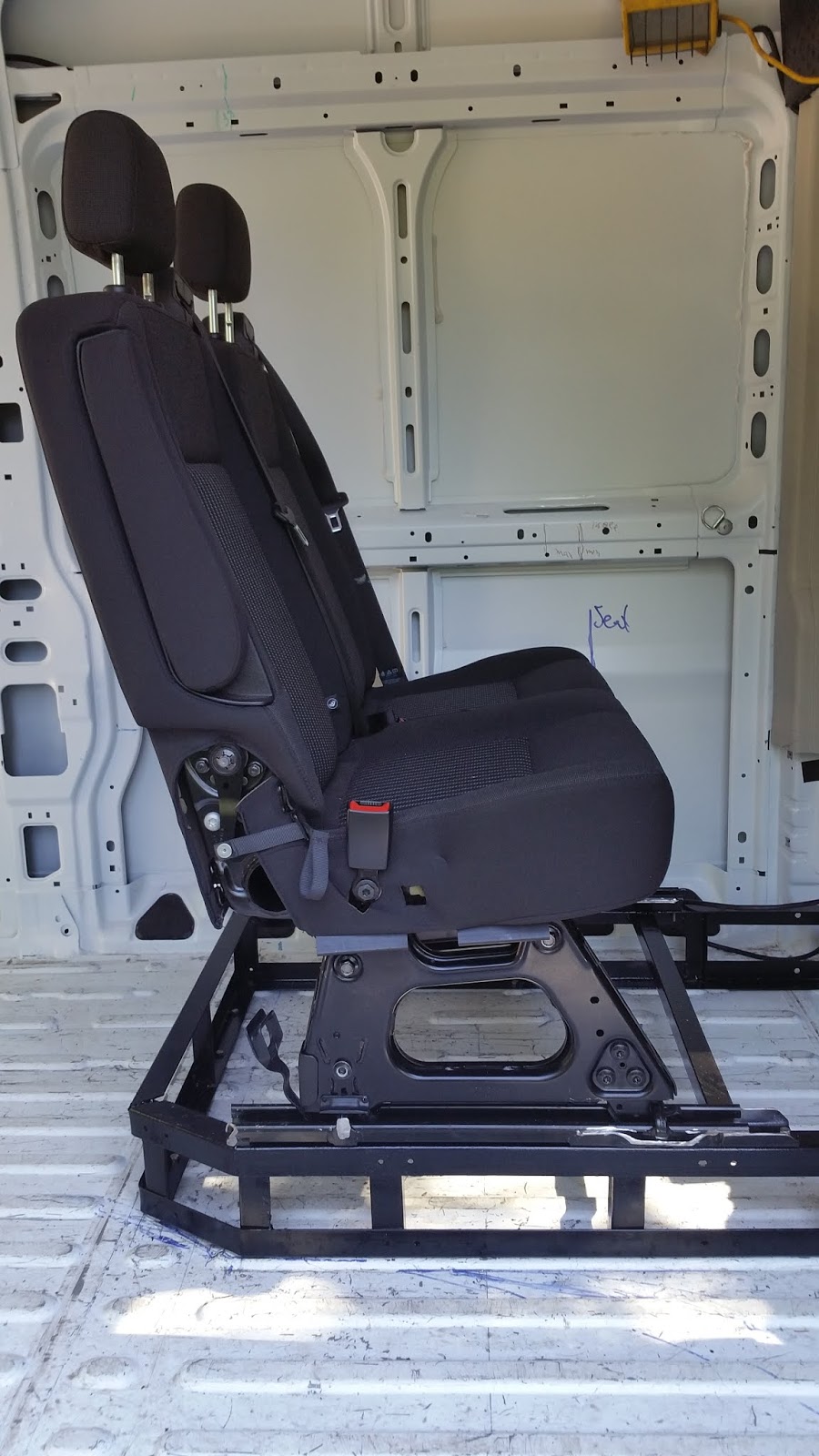 Ultimate Promaster Conversion Second Row Seat Platform