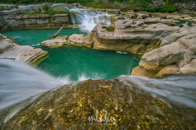 Pemandangan air terjun Tanggedu dari atas