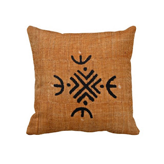 African home decor accent throw pillow