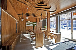 coffee interior caffe designs shops chicago streets norsman cafe architects modern restaurant designed homedit lojas bar cafeteria architecture place usa