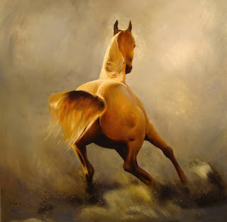caballos-mujeres moderno-realismo