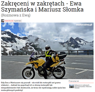 http://www.motocaina.pl/artykul/zakreceni-w-zakretach-ewa-szymanska-i-mariusz-slomka-16411.html