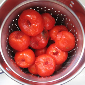 how to skin tomatoes