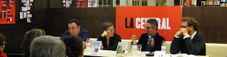 Ferran Ràfols, Laura Huerga (Raig Verd), Jordi Iglesias (Cómplices) y Juan de Sola