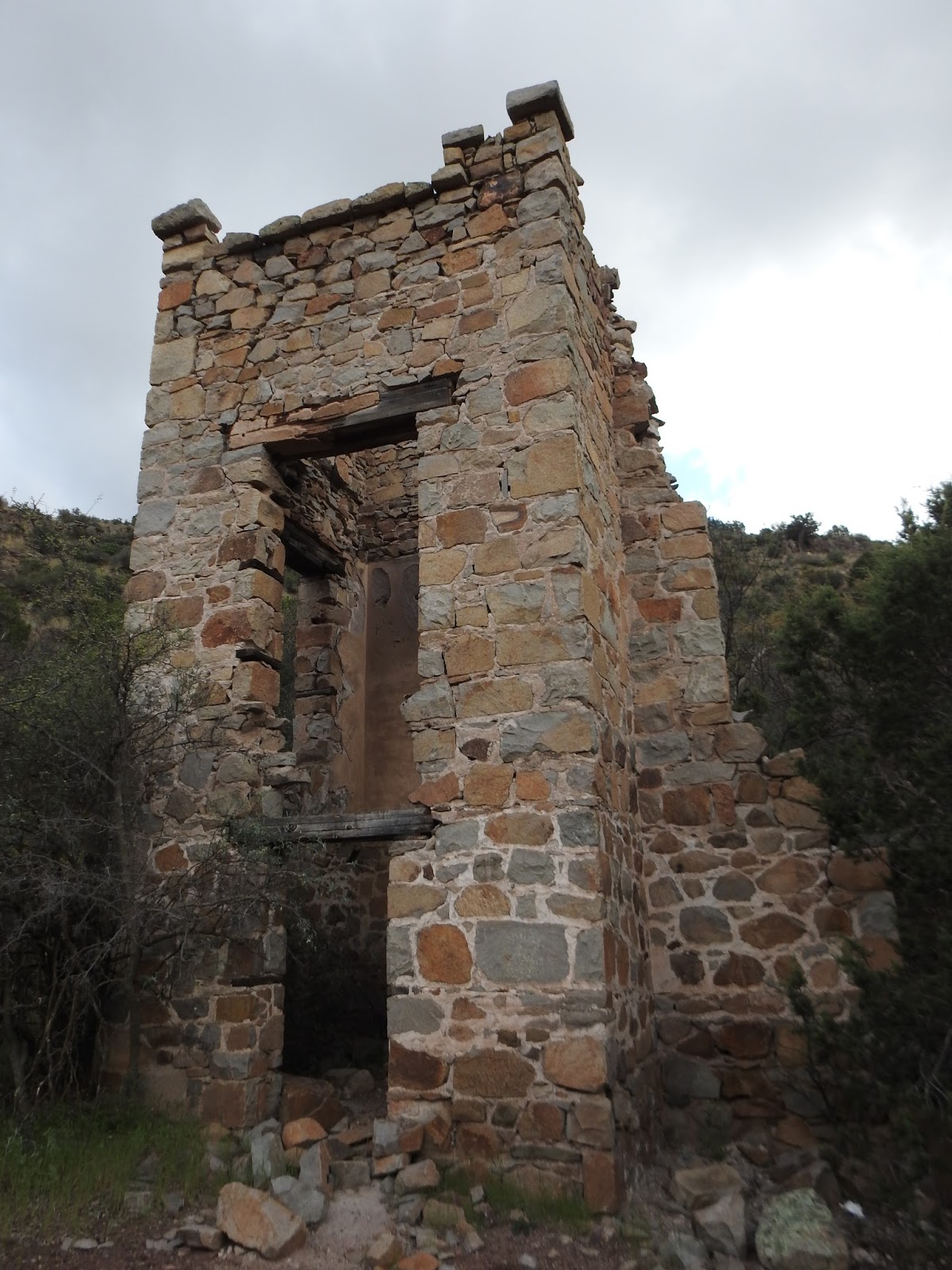Texas Gypsies Sibley Castle and Copper Creek Canyon near Mammouth, AZ