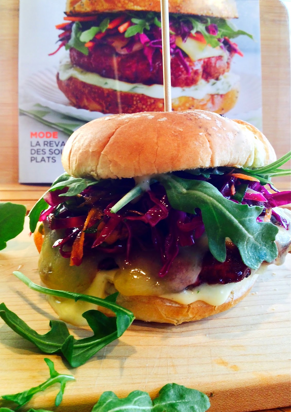 Madame Anne aux fourneaux Burger à