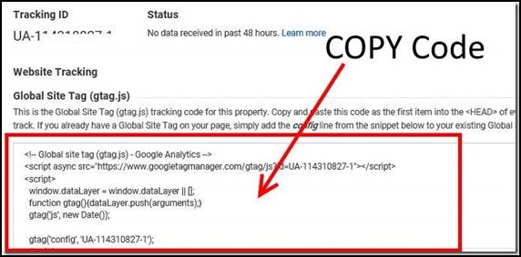 copy-tracking-id-code-from-analytics