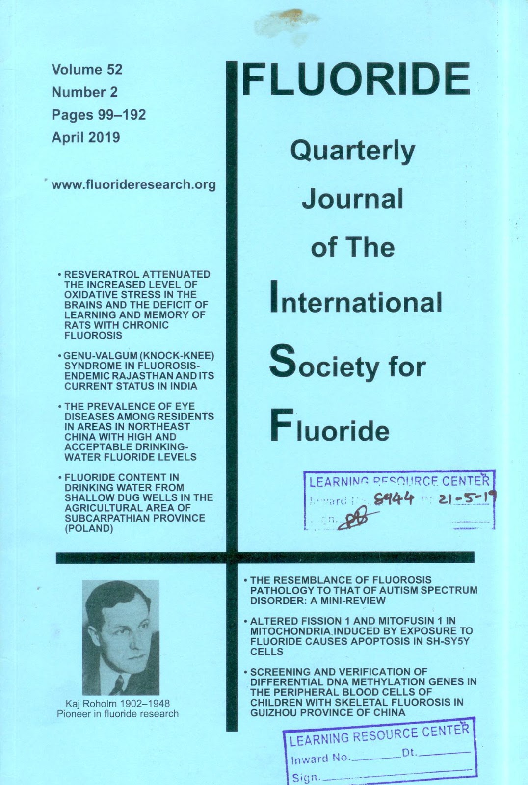 https://www.fluorideresearch.org/