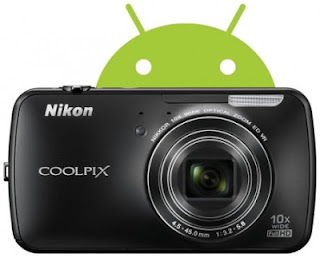 Nikon Android camera, Nikon Coolpix S800c android camera, new Nikon 