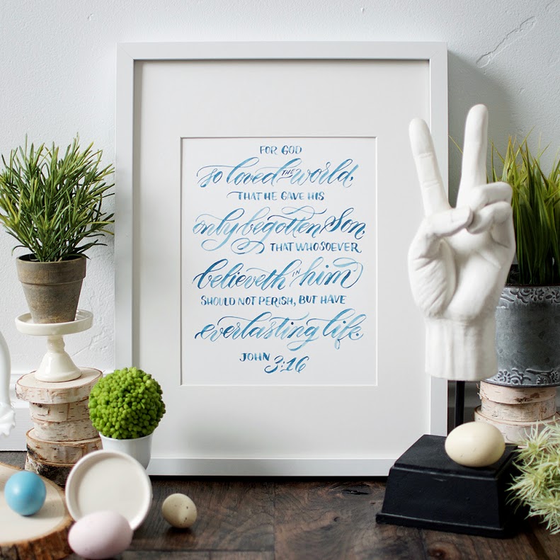 Free Printable Easter Scripture (Real Meaning of Easter)
