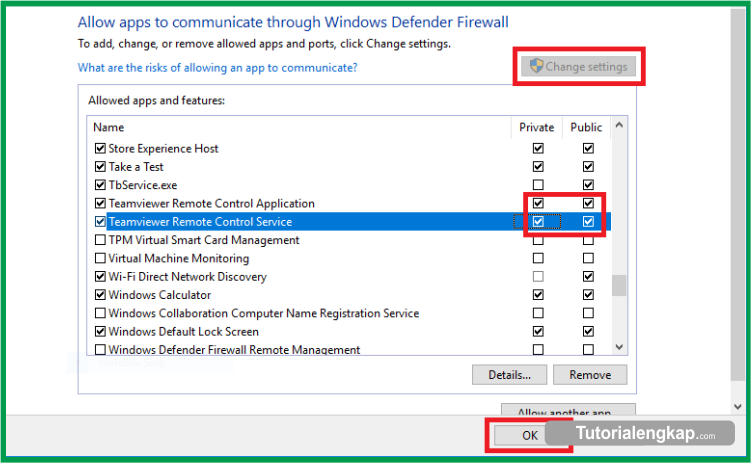 tutorial lengkap Cara Mengizinkan Aplikasi Tertentu Melewati Firewall Pada Windows, how to let app through firewall, cara memberikan akses aplikasi untuk melewati windows firewall, cara mudah setting firewall windows dalam jaringan