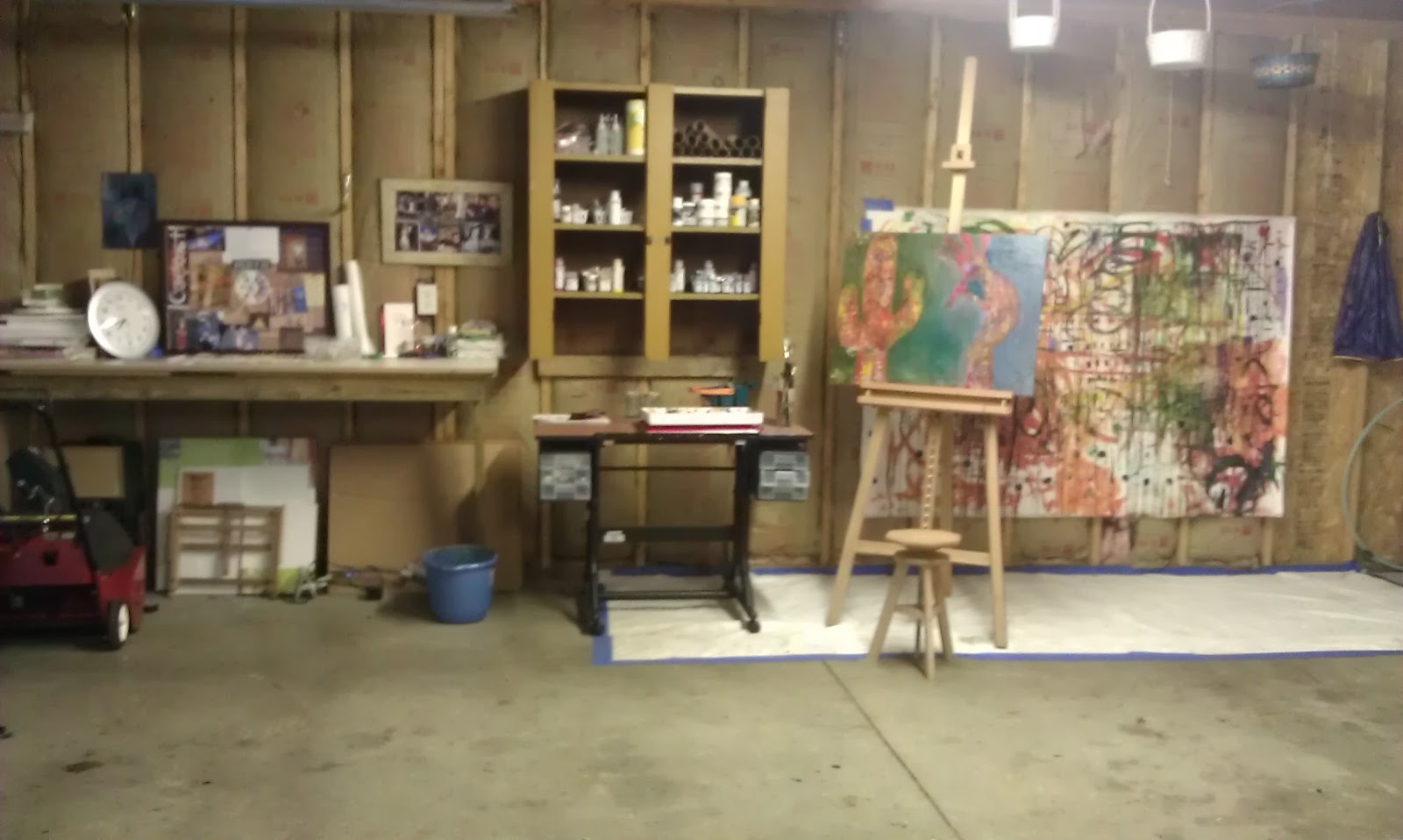 One Thousand Paintings New Art Studio