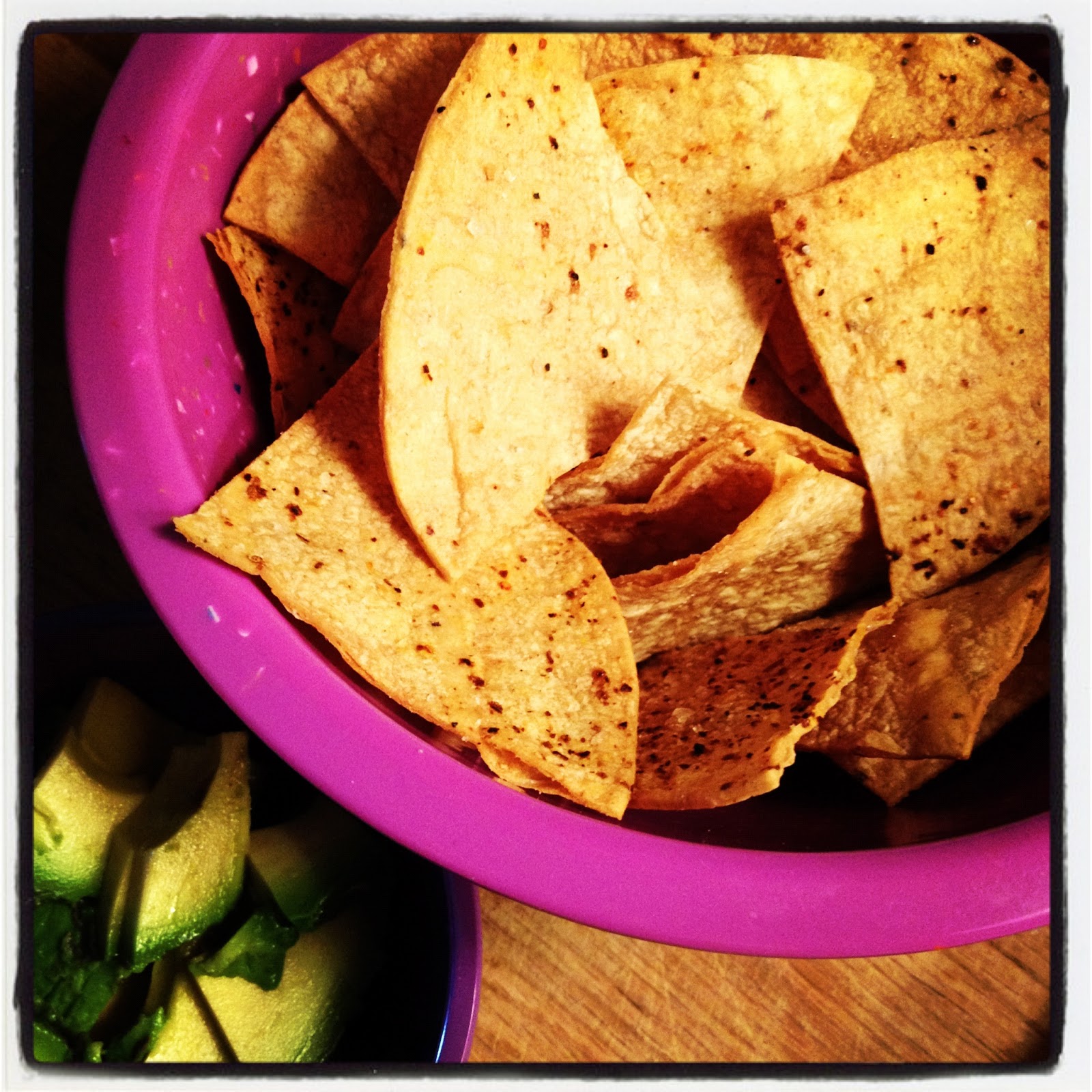 Baked Corn Tortilla Chips