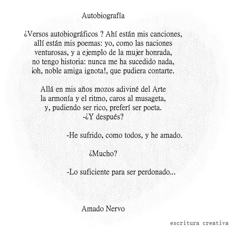 Somethin' Autobiografía Amado Nervo