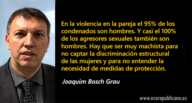 Joaquim Bosch destroza el discurso antifeminista de la extrema derecha