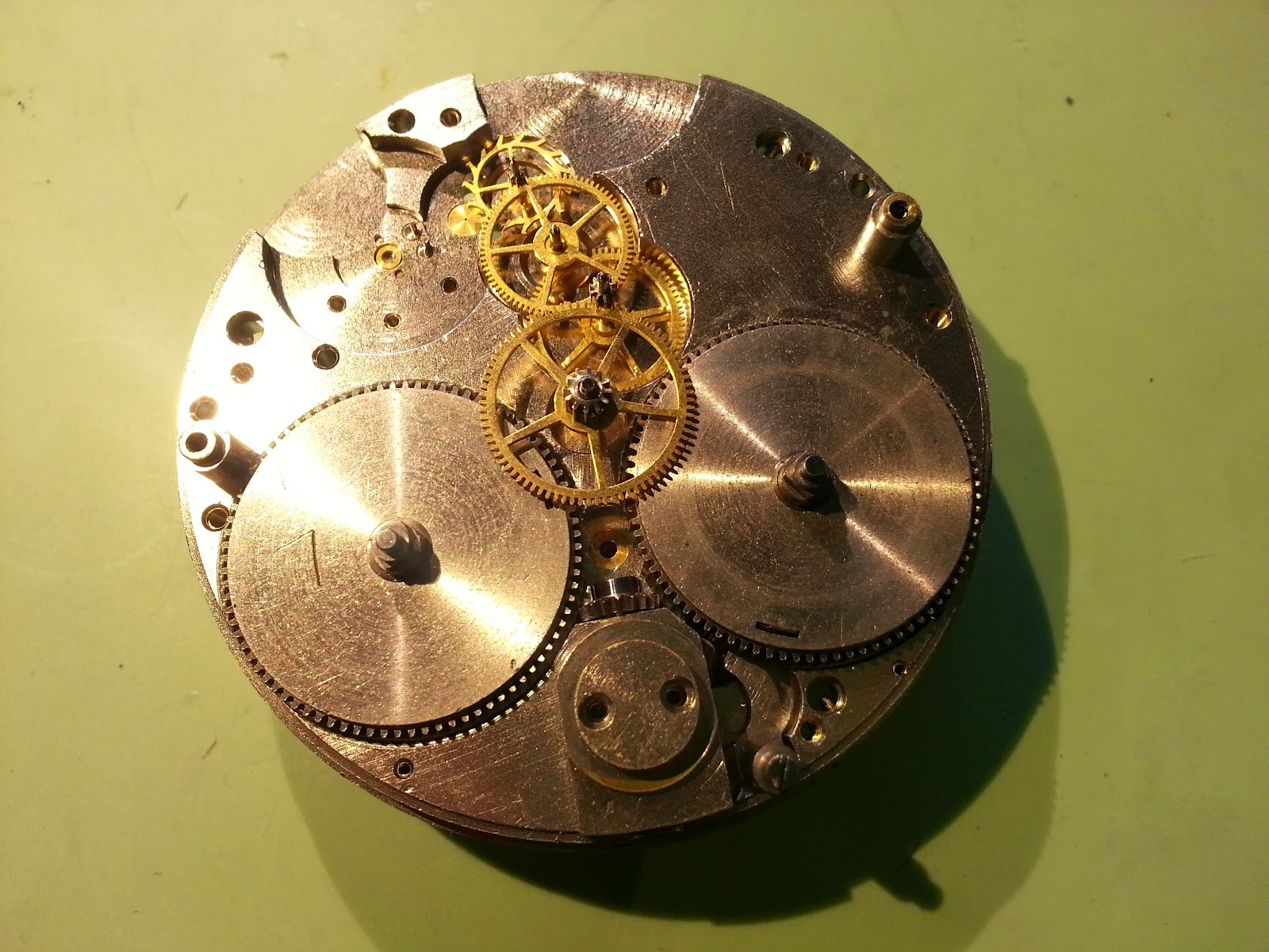 Elgintime Vintage Horological Elgin Grade 471, An 8Day Clock