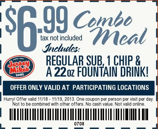 Z Love s Entertainment Blog Jersey Mike s Subs Free Printable Coupon 