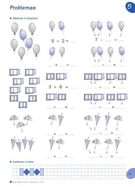 Atividades de Matematica 1 Ano