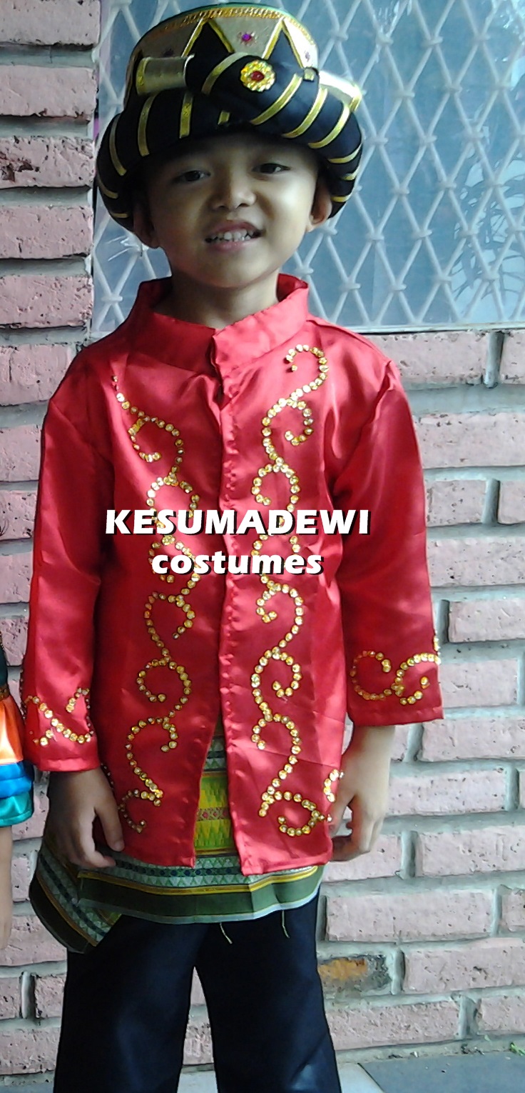 Harga Jual  Pakaian Adat Anak di Kesumadewi Kostum Toko 