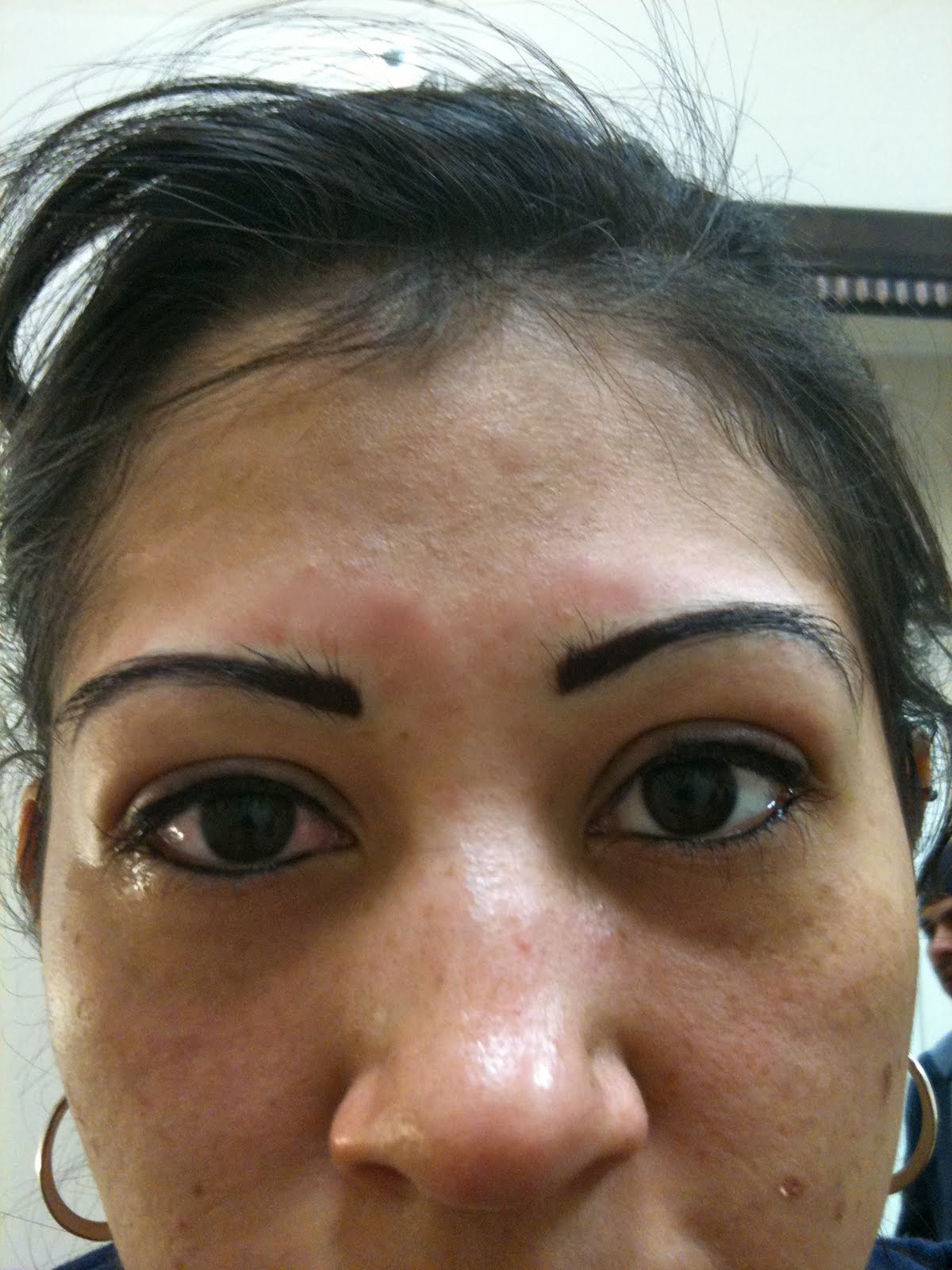 wake up with makeup Before & after pics of eyebrows I did this week. Pictures are taken right