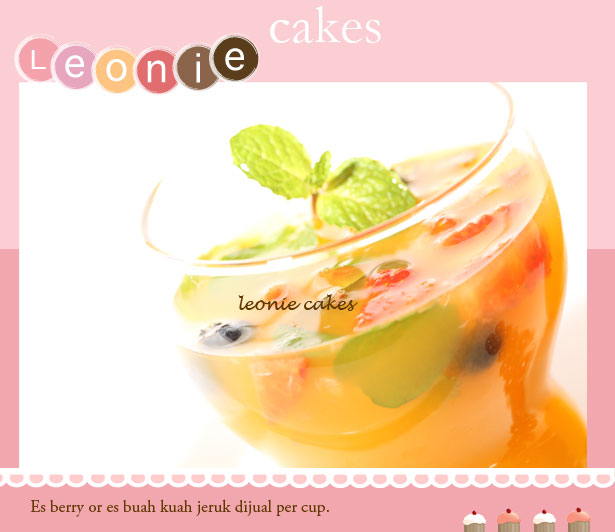 Leonie Cakes: Es buah cups