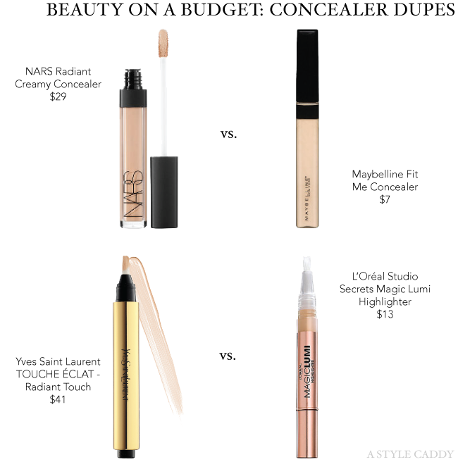 Trolley Aktuator udledning beauty on a budget: concealers | A Style Caddy