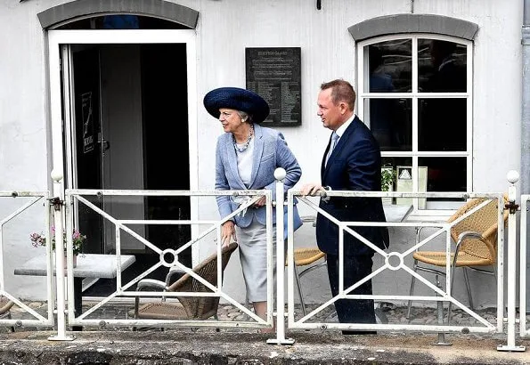 Danish Princess Benedikte attended the opening of Jacob A. Riis Museum in Ribe city of Southwest Jutland. journalists and social reformers