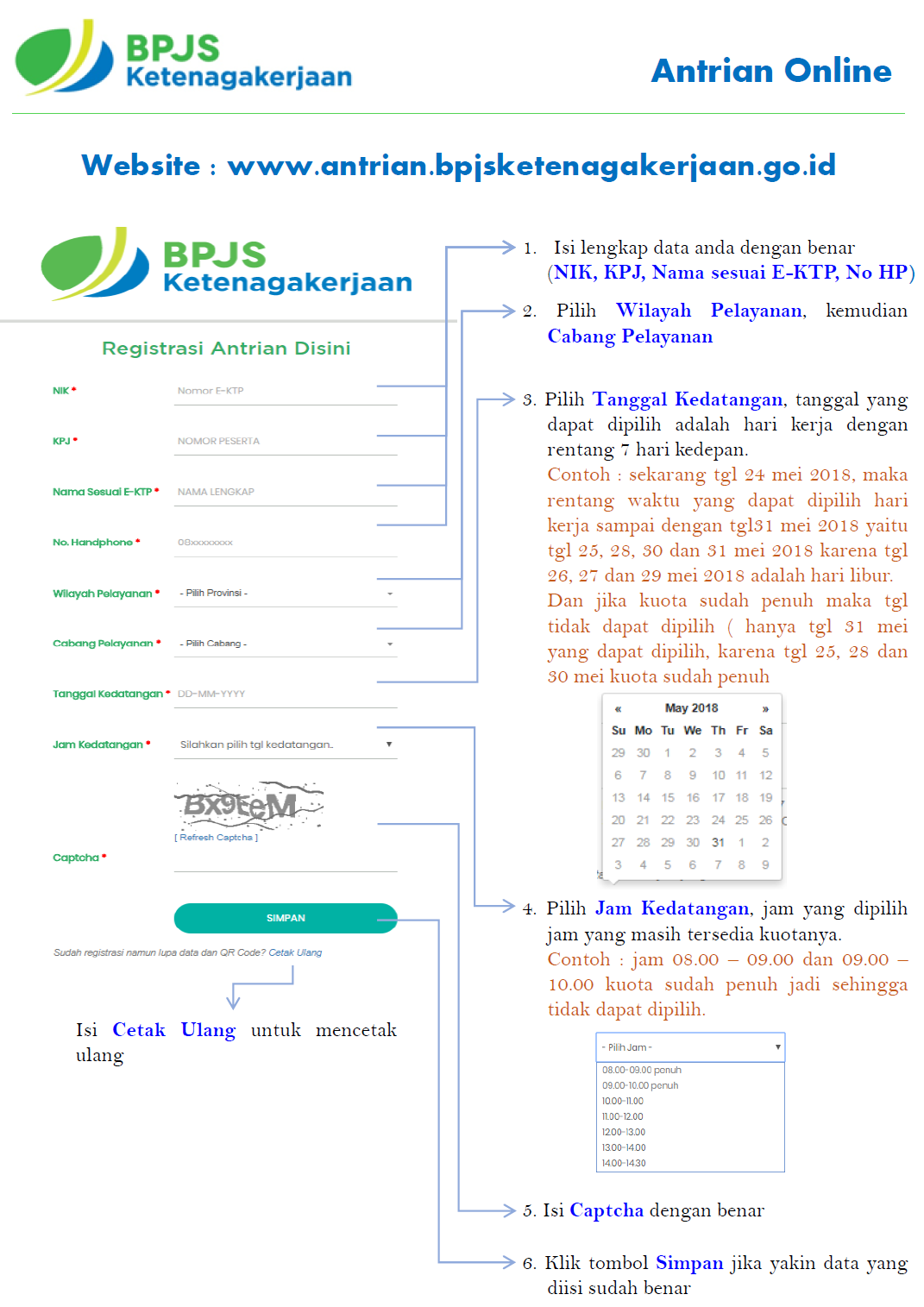 Nomor antrian bpjs ketenagakerjaan