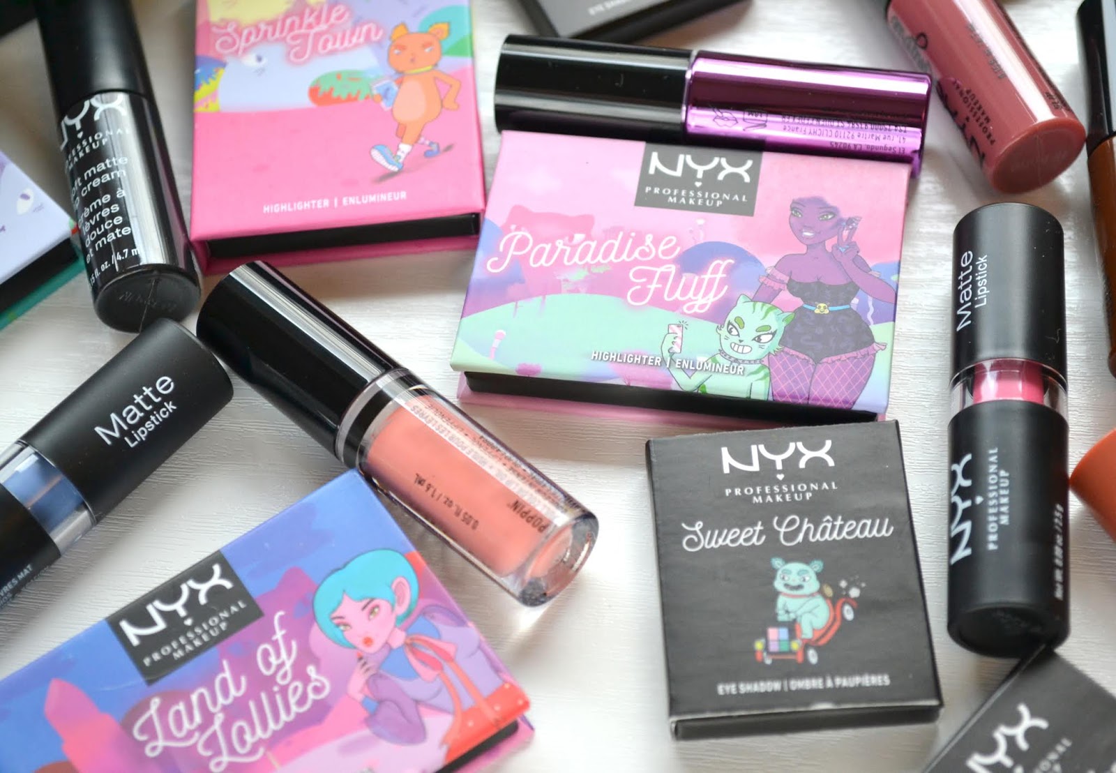 GIVEAWAY NYX Sugar Trip Advent Calendar with Swatches Cosmetic