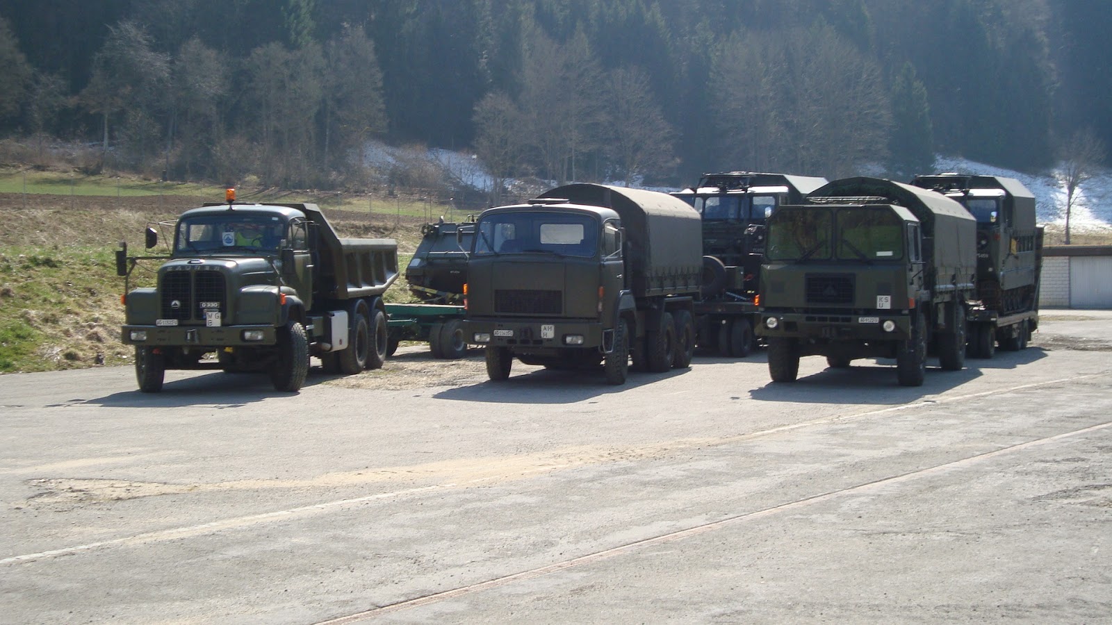 MilitaerfahrzeugsammlungHilfikon: Munitionstransporter M548