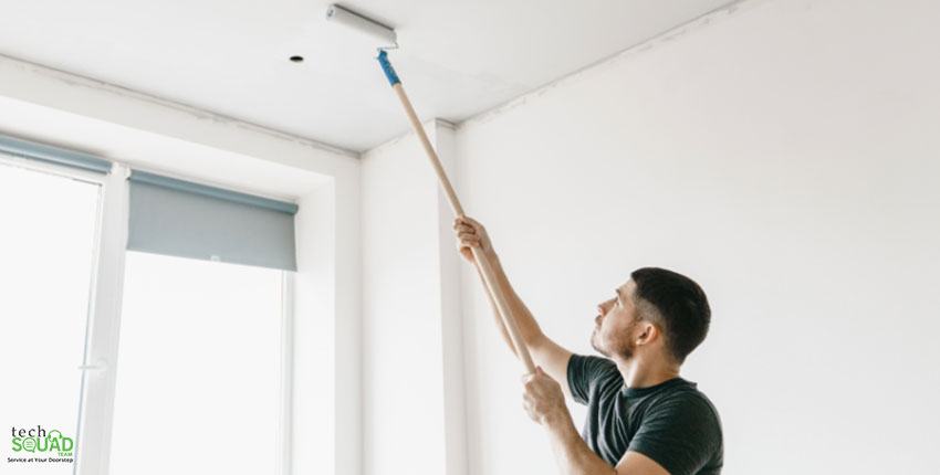 Why You Should Paint Your Ceilings And How To Do It Reliable Home A Ceiling Is One Of The Neglected Parts House When You Talk About Painting But In Order To Improve Beauty Your Property Or For Aesthetic