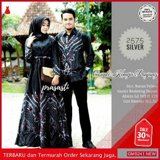 GMS241 0FLBT241B60 Baju Batik Couple Modern Monalisa Dropship SK0531657344