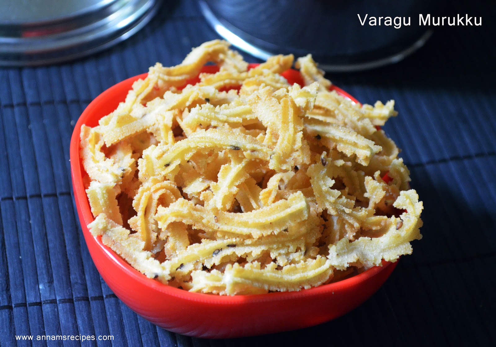 Varagu Murukku Annam's Recipes