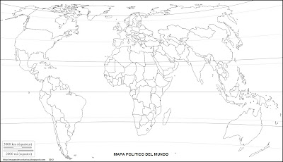 Mapa mudo, mapa politico, mapamundi 