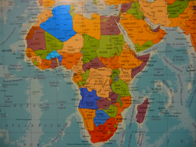 Menú de África