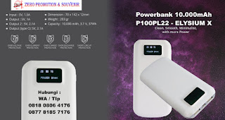 Souvenir Powerbank 10.000mAh P100PL22 - ELYSIUM X