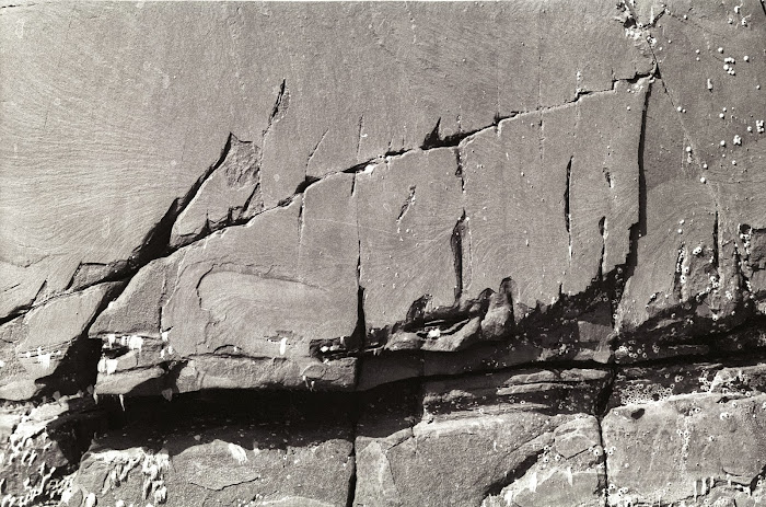 Goa, Agura Beach, rochers, © L. Gigout, 1990