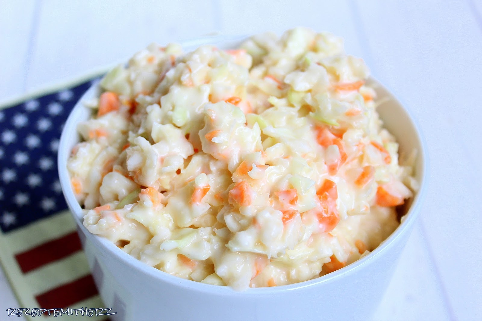 Rezepte mit Herz: Coleslaw KFC Style ♡ amerikanischer Krautsalat a la KFC