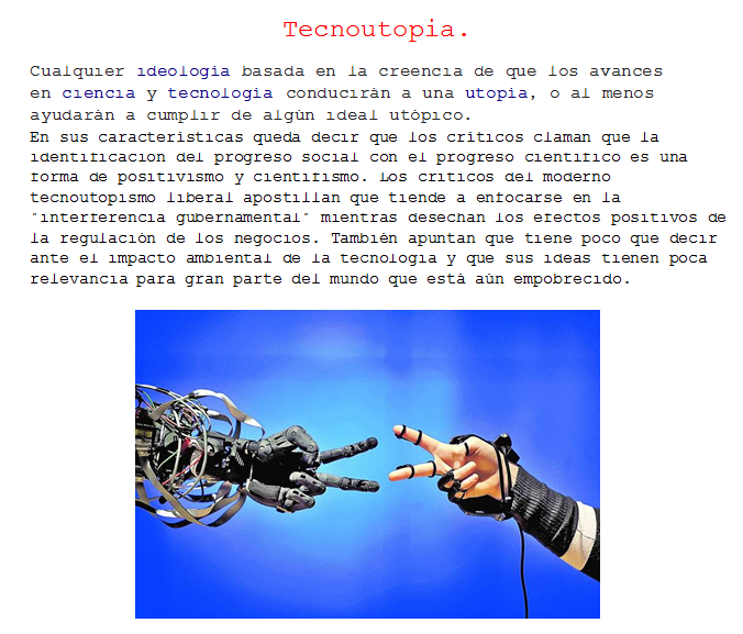 Taller de Informatica 2do año: Tecnoutopia.