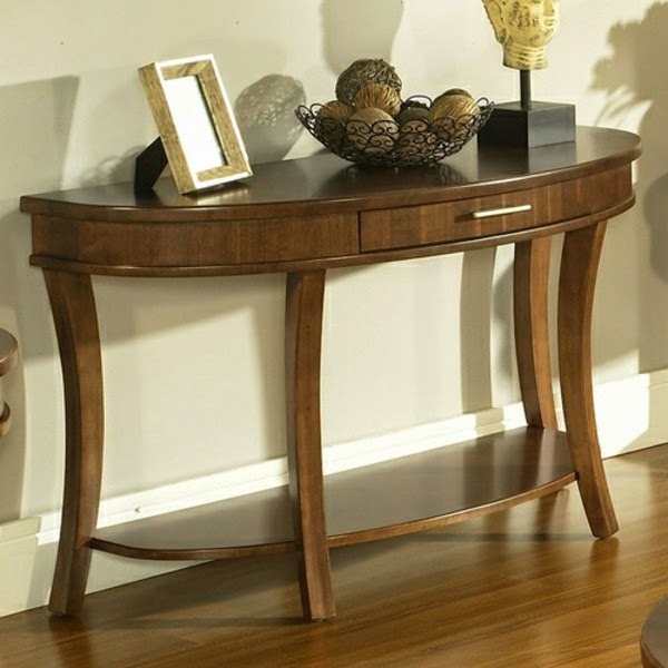 Semicircular table &#8211; beautiful suggestions for your home!