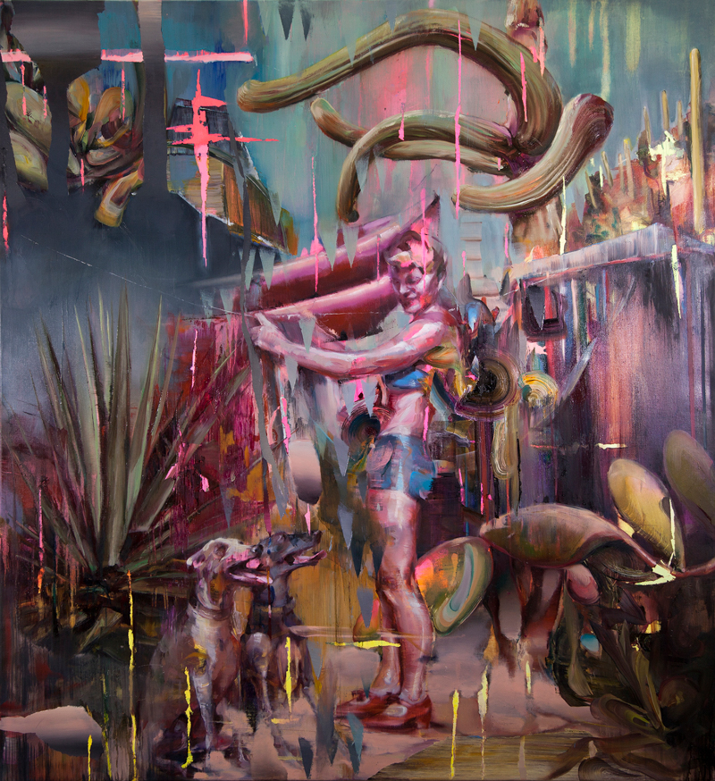 Paintings by Justine Otto. Paintings by Justine Otto.