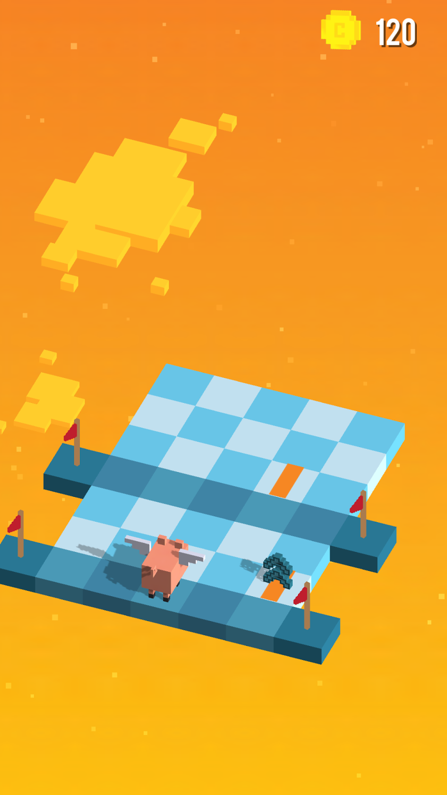 [FREE ANDROID GAME] Sky Hoppers Similar to Crossy Road but with More