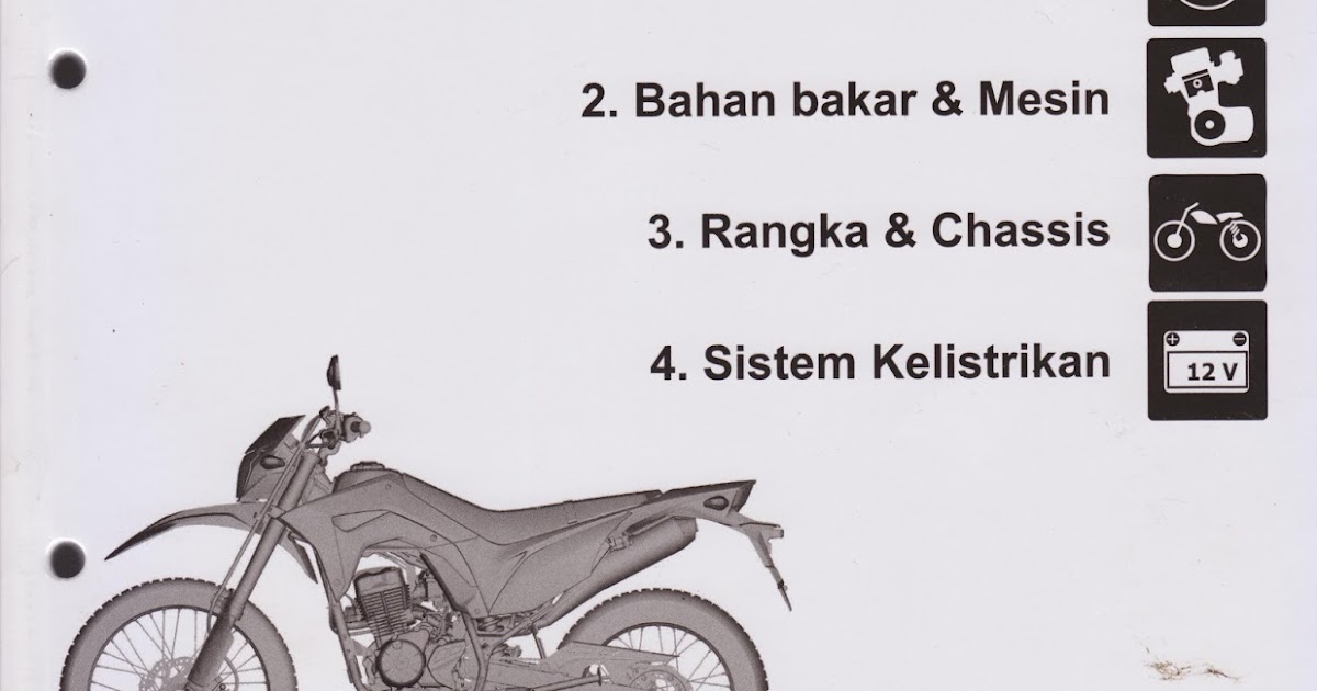 Honda CRF 150 - BUKU MANUAL wiring diagram honda tiger revo 