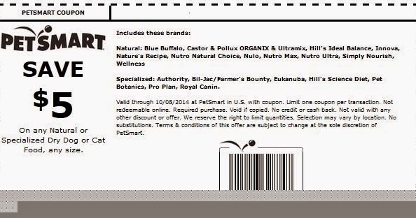 Petsmart Printable Coupons May 2018