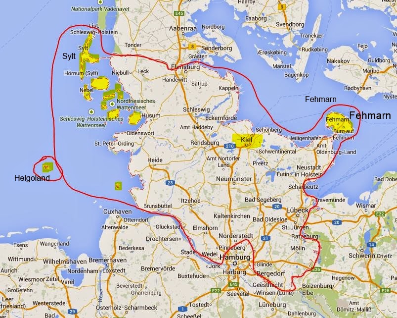 życie na emigracji w Niemczech, Kiel, Niemcy, podróże, nauka