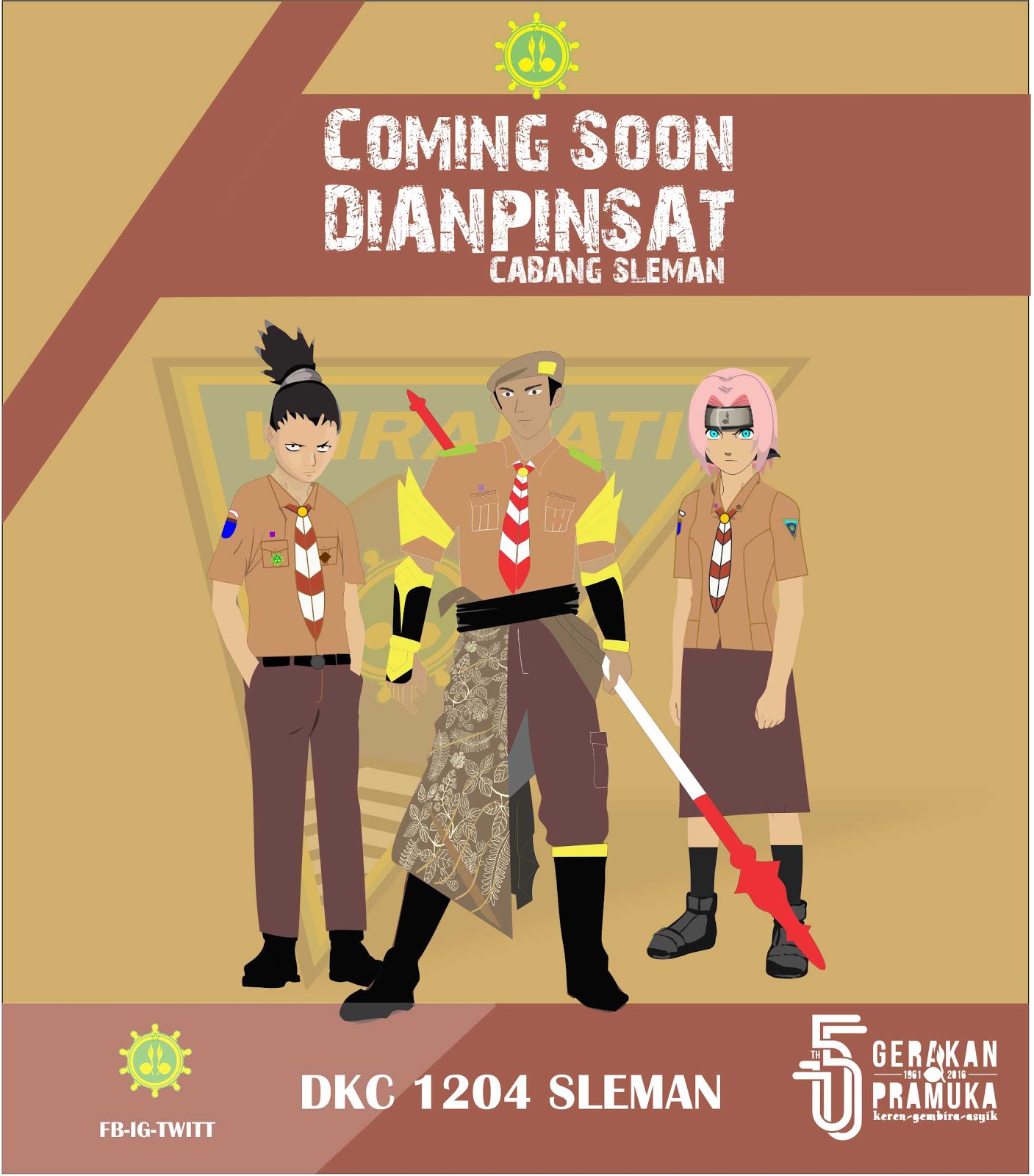 Dianpinsat 2016 Pramuka Sleman