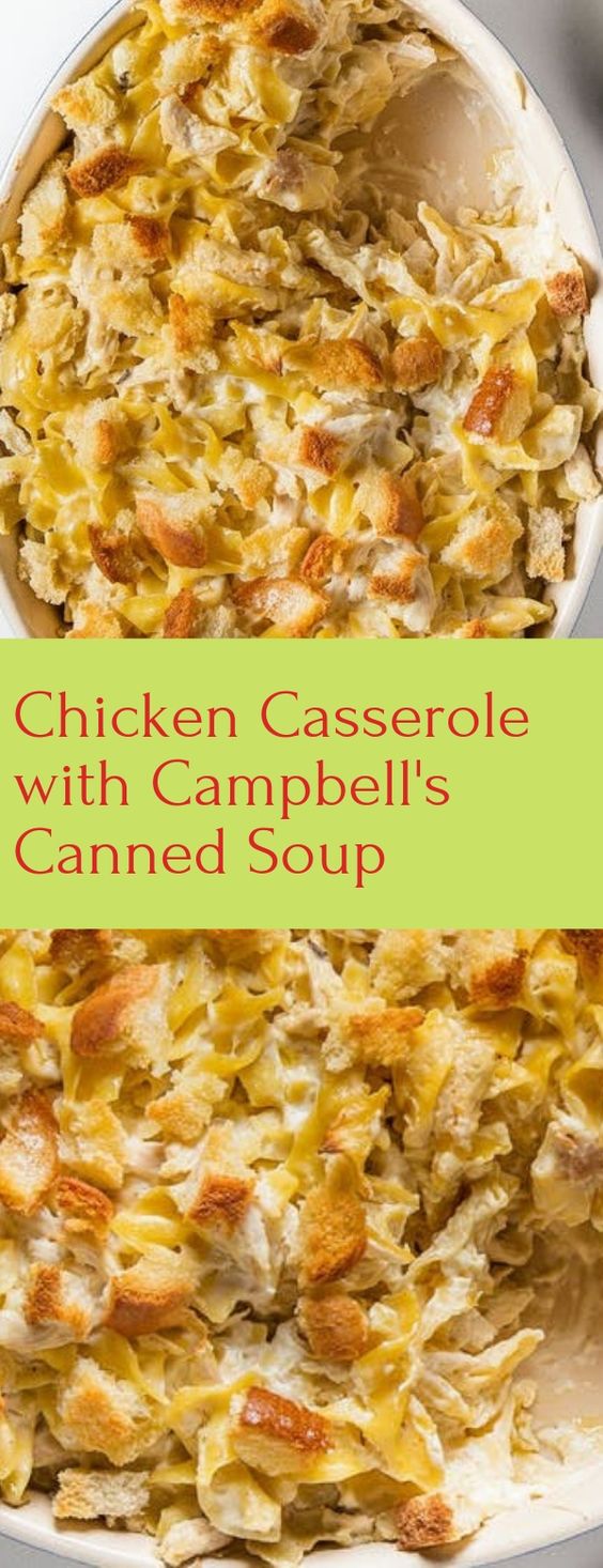 Chicken Casserole with Campbell's Soup