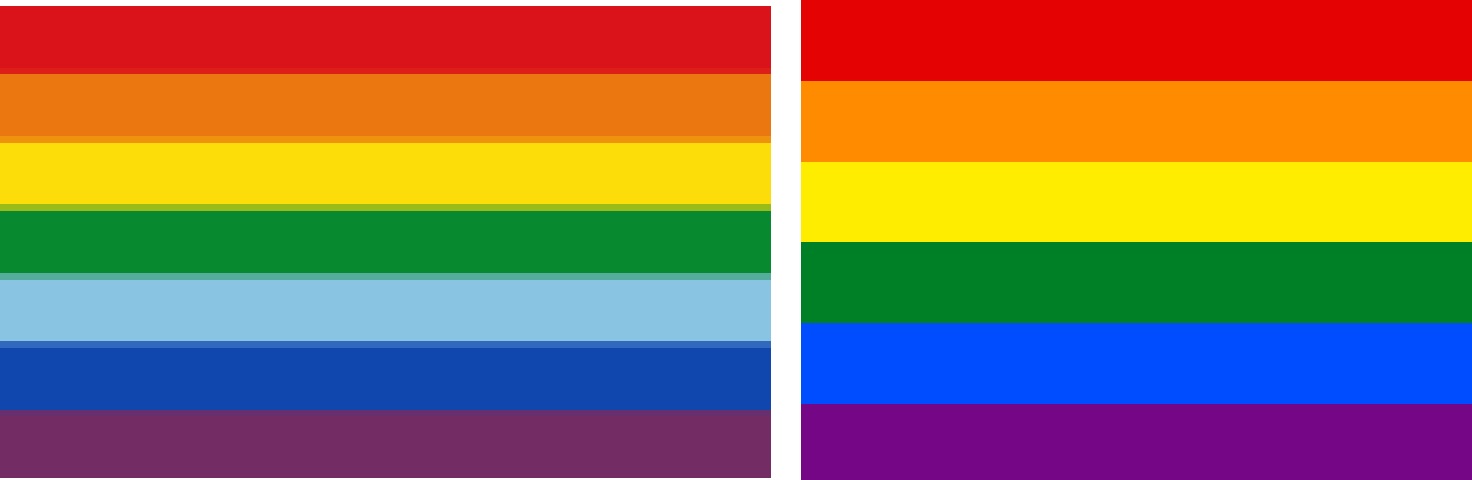 флаг шесть цветов. флаг лгбт голубой розовый белый. радужный флаг лгбт цвета. тест на демисексуалов. флаг лгбт и радуга разница.