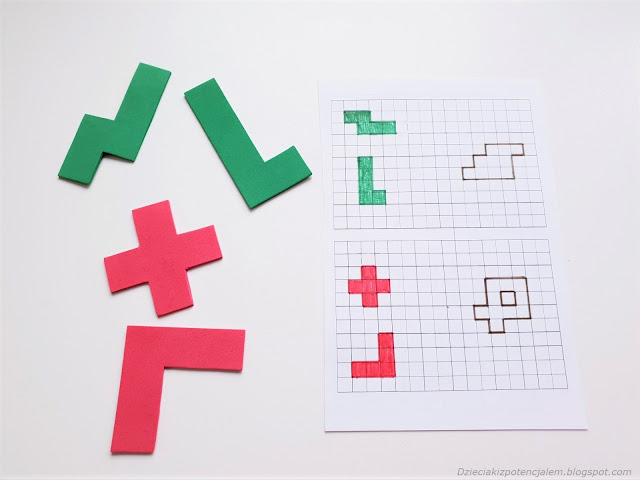 puzzle z pianki
