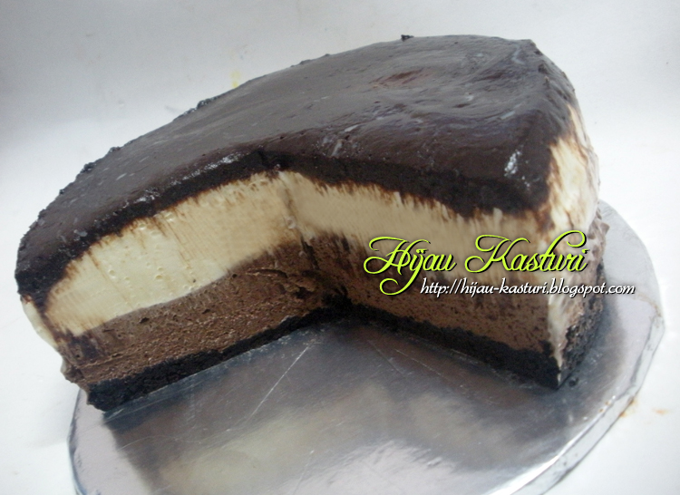 Hijau Kasturi: Double Chocolate Cheese Cake